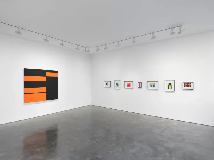 Installation view, Carmen Herrera at Lisson Gallery, Lisson Gallery