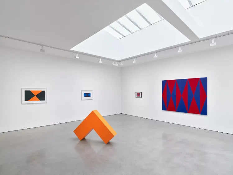 Installation view, Carmen Herrera at Lisson Gallery, Lisson Gallery