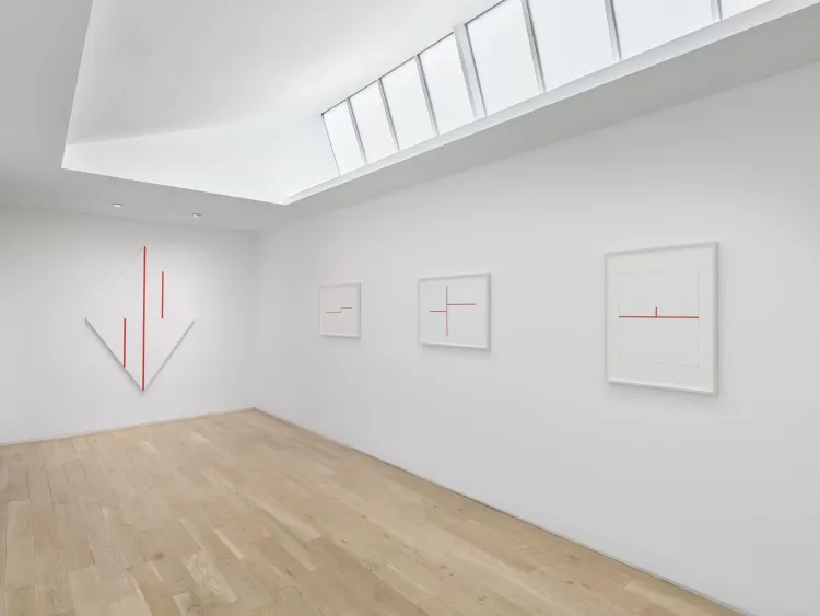 Installation view, Carmen Herrera at Lisson Gallery, Lisson Gallery