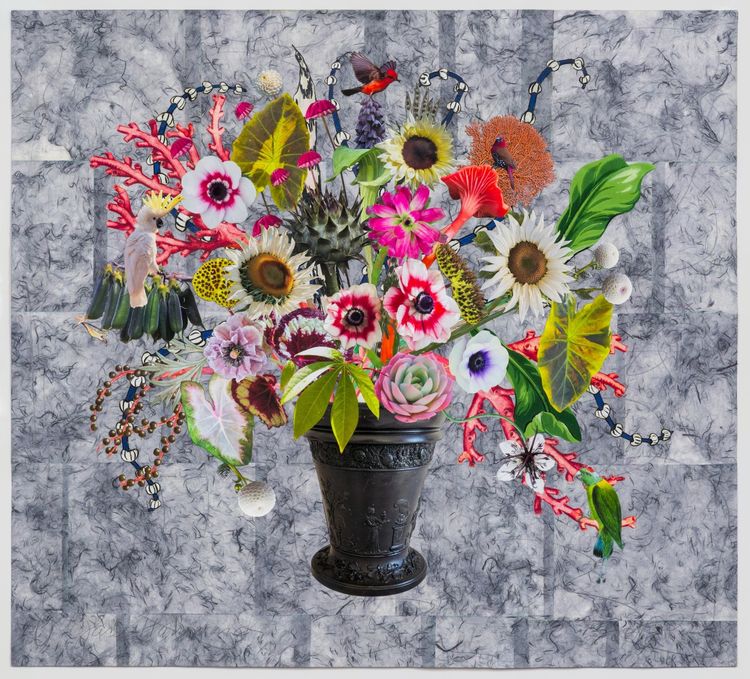 Installation view, Chocolate Cosmos, String of Pearls, Berggruen Gallery · 2025 (17)