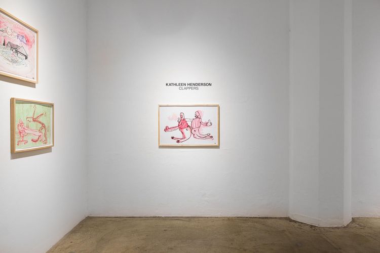 Installation view, Clappers, Track 16, Downtown LA