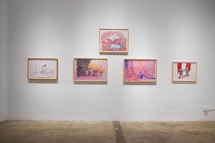 Installation view, Clappers, Track 16, Downtown LA · 2026 (6)