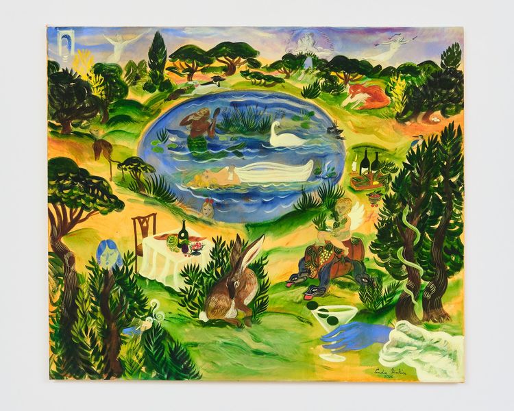 Installation view, In the Spirit World, Charles Moffett · 2026 (6)