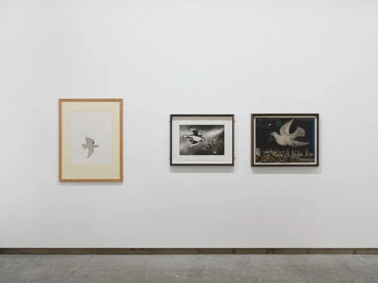 Installation view, Colin Self Unseen, Frith Street Gallery