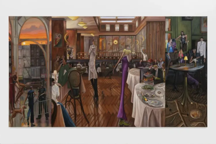 Installation view, Metropolis, Palo Gallery