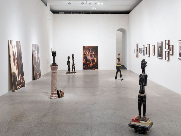 Installation view, The Space Between, Company