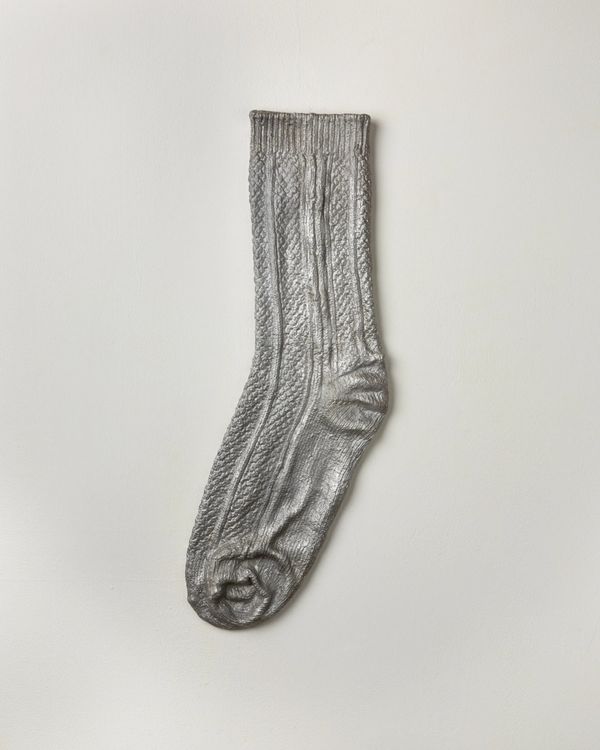 Ry Rocklen, Large Pedal 1, 2026. Aluminum 19 1/2 x 7 1/4 inches 49.5 x 18.4 cm. Edition of 1 plus 1 artist's proof