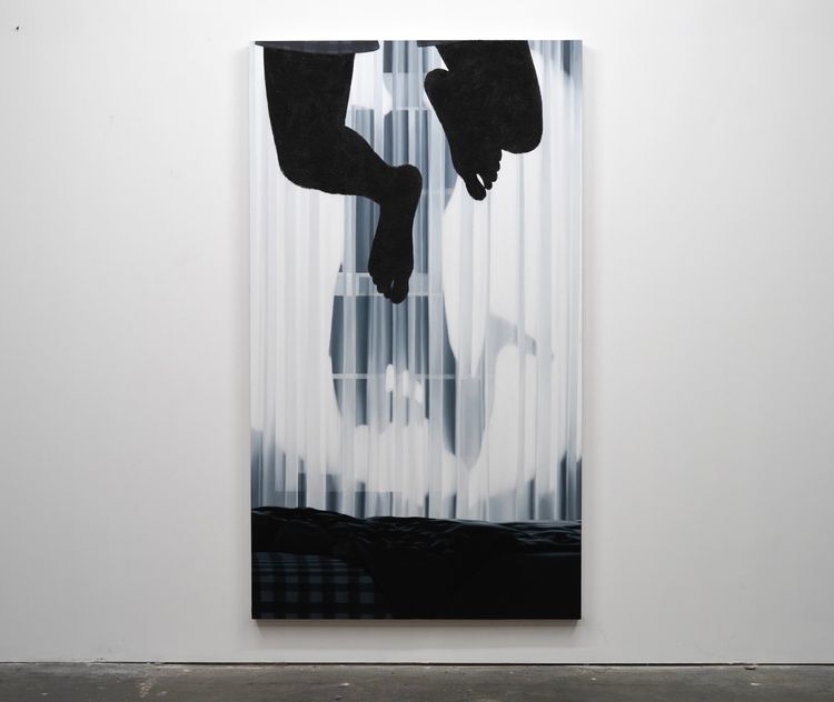 Installation view, Mourning Sun, Fredericks & Freiser
