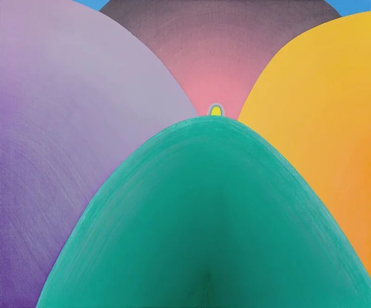 Osamu Kobayashi, Portal, 2026, oil on linen, 20 x 24 in. (50.8 x 61 cm)