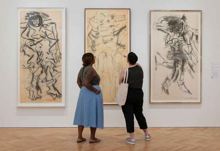 Installation view, Willem de Kooning Drawing, The Art Institute of Chicago · 2026 (1)