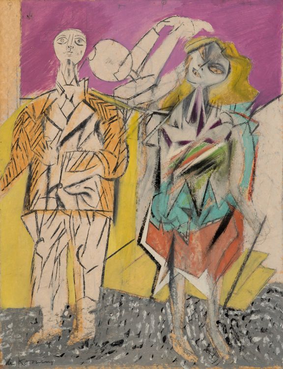 Installation view, Willem de Kooning Drawing, The Art Institute of Chicago