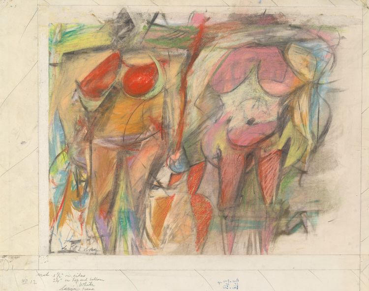 Installation view, Willem de Kooning Drawing, The Art Institute of Chicago · 2026 (3)