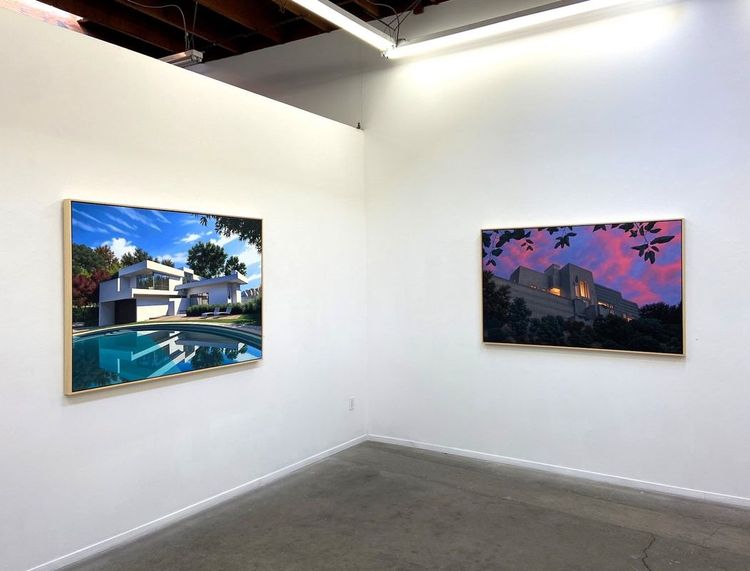 Installation view, Suburban Scenes, Billis Williams Gallery · 2025 (15)