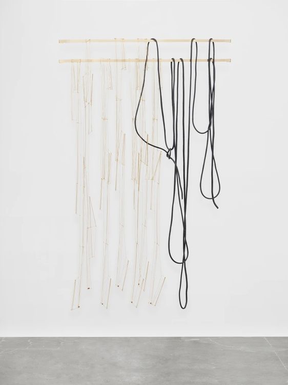 Installation view, discrepancies with W.W. (extended), Marian Goodman · 2025 (10)