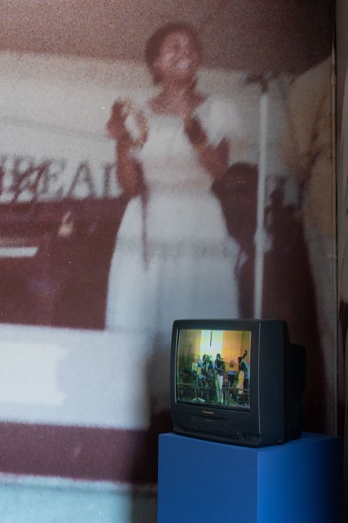 Installation view, Keeping Time, California African American Museum