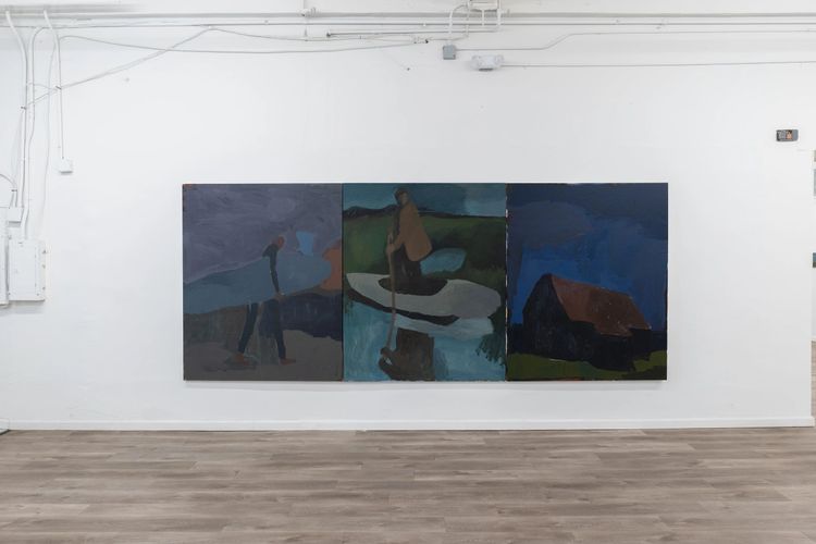 Installation view, Golden Handcuffs, Giovanni's Room