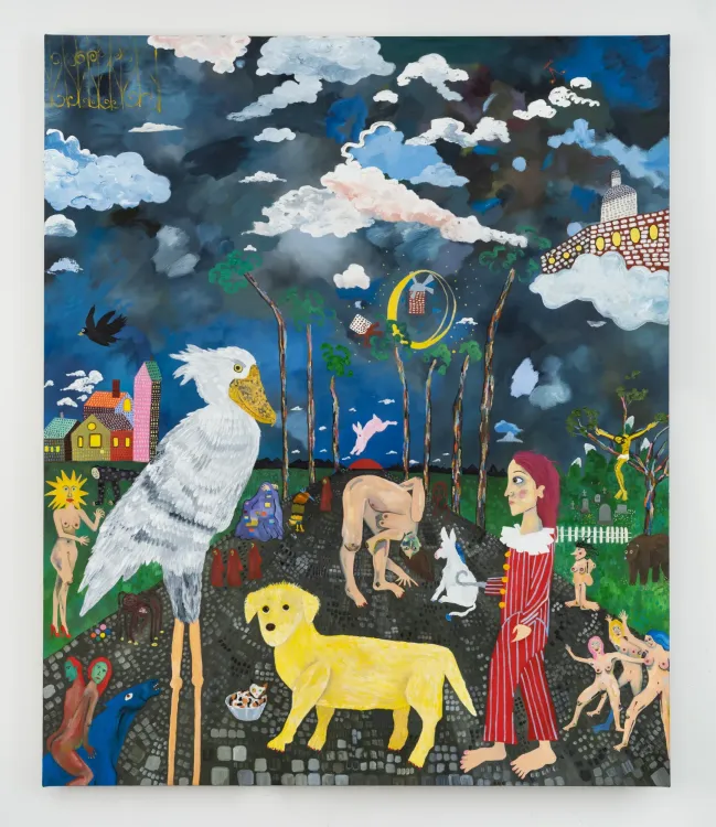 Installation view, Whistling Past the Grave, Broadway Gallery