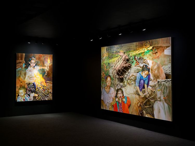 Installation view, Leyla Faye: Theft of Fire, Company Gallery, New York, 2026