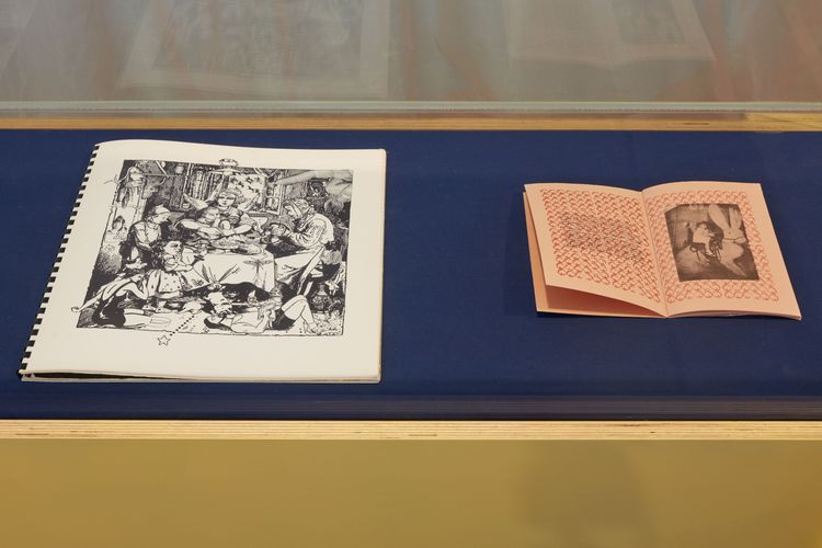 Installation view, a bookwork in many places, Joan · 2026 (15)
