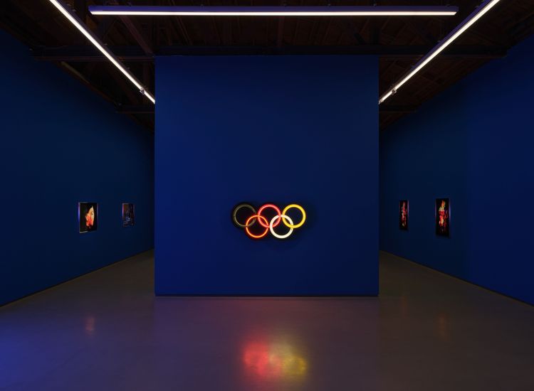 Installation view, Moon, Turn the Flames...Gently Gently Away, Sean Kelly · 2025 (9)