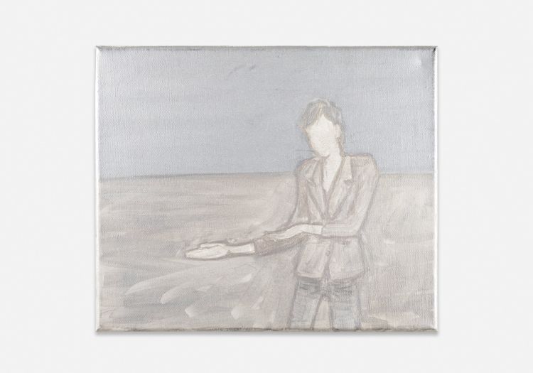 Silke Otto-Knapp, Untitled, c. 2006, Watercolor and gouache on canvas, 10 x 12 x 3/4 inches (25.4 x 30.5 x 1.9 cm)