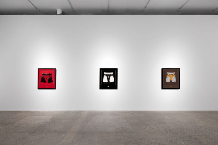 Installation view, In the life, Company