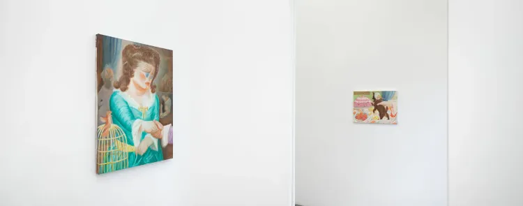 Installation view, The End of a Long Line, Megan Mulrooney
