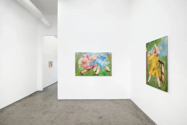 Installation view, Falon Stutzman: The End of a Long Line, Megan Mulrooney, Los Angeles, 2026