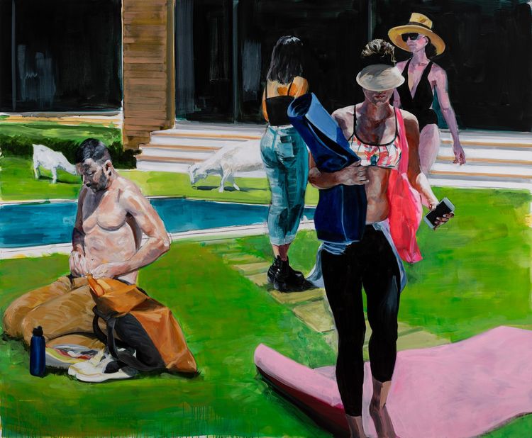 Installation view, Eric Fischl: In Pursuit of Pleasure, Skarstedt, Chelsea