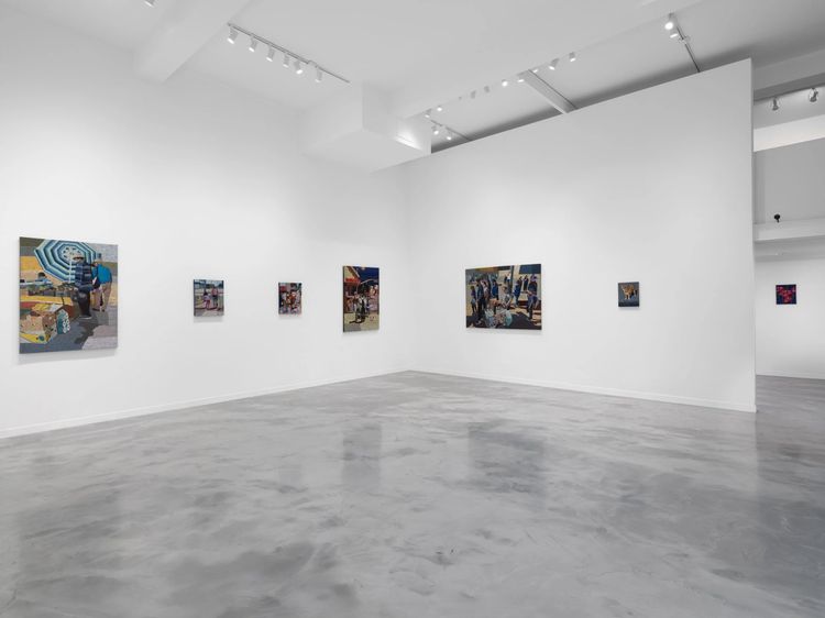 Installation view, Erick Medel: El Mañana, Charlie James Gallery · 2025 (2)