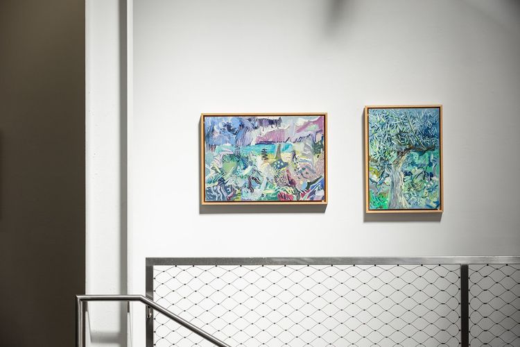 Installation view, William Roper-Curzon: Reflections of Mani, CULT Aimee Friberg, San Francisco, 2026