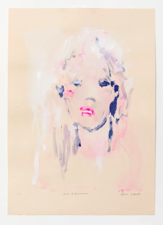 Installation view, She Cannot Fade, Flowers
