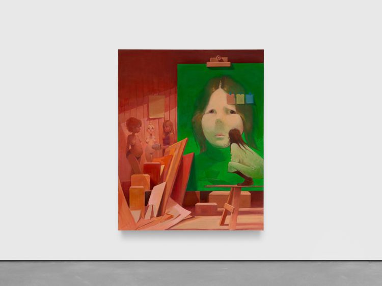 Installation view, Lisa Yuskavage, David Zwirner, 533 W 19th Street