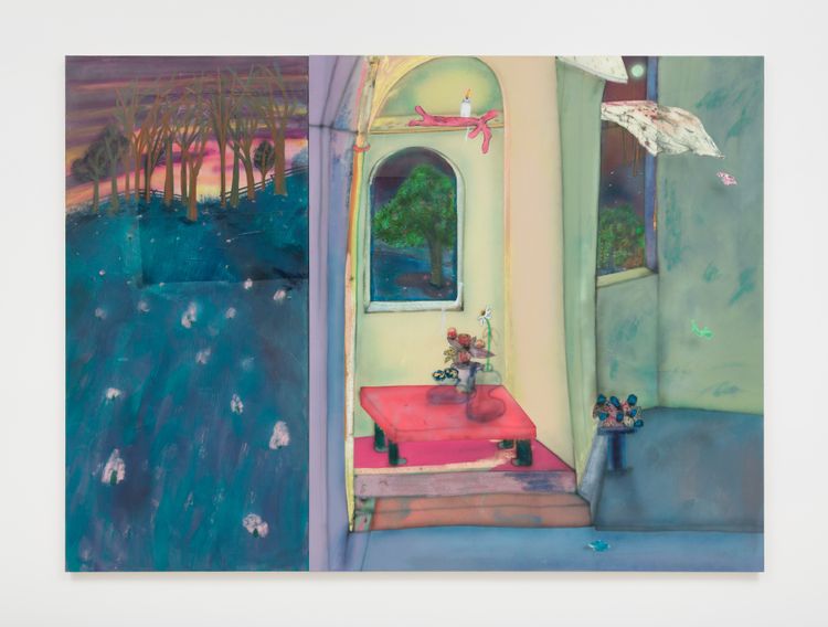 Installation view, I Take The Whole Damn Place With Me, Anat Ebgi, Los Angeles · 2025 (7)