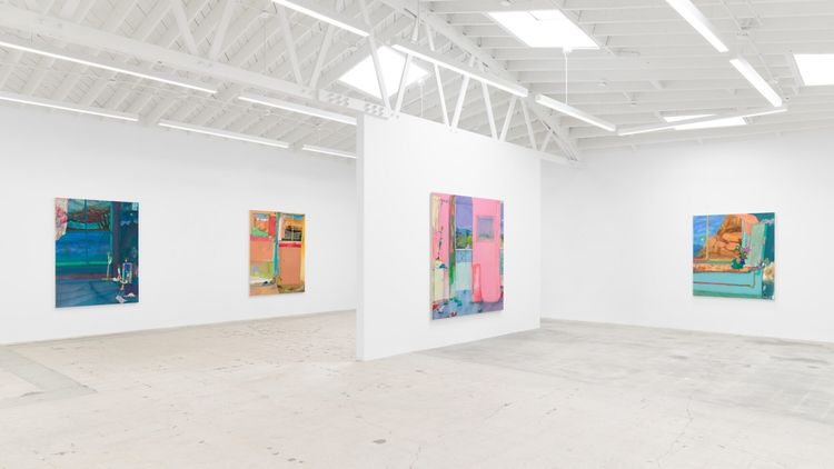 Installation view, I Take The Whole Damn Place With Me, Anat Ebgi, Los Angeles · 2025 (1)