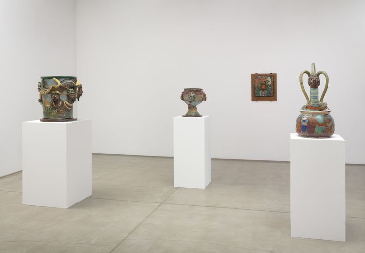 Installation view, Akinsanya Kambon, Marc Selwyn Fine Art · 2025 (3)