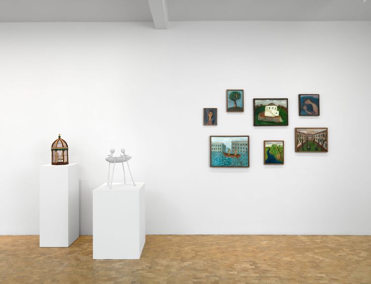 Installation view, Floating Through Time, Pippy Houldsworth · 2025 (3)