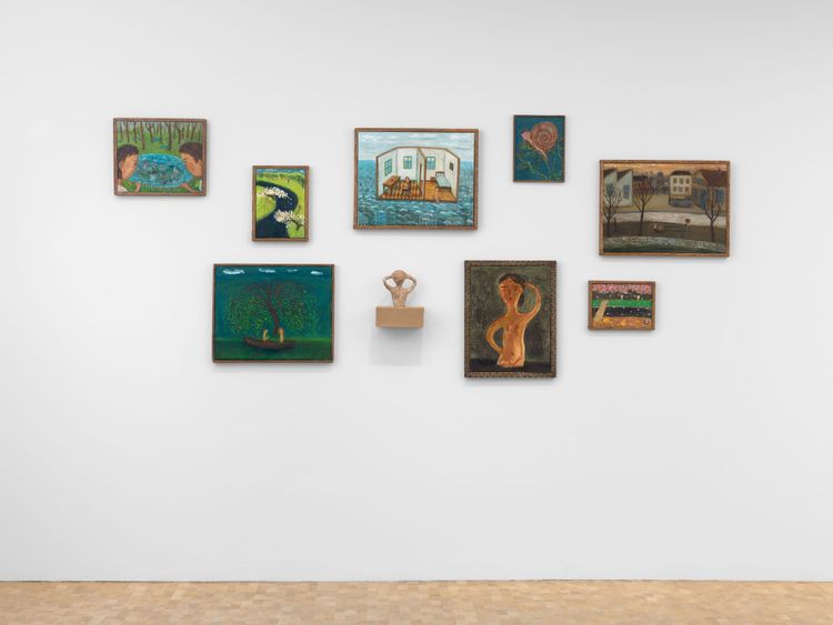 Installation view, Floating Through Time, Pippy Houldsworth · 2025 (1)