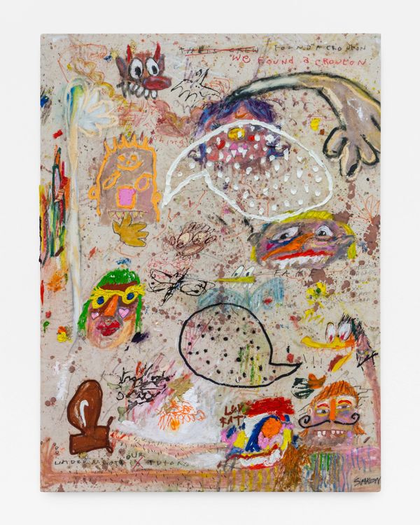Installation view, We Found a Crouton Underneath a Futon., de boer · 2025 (3)