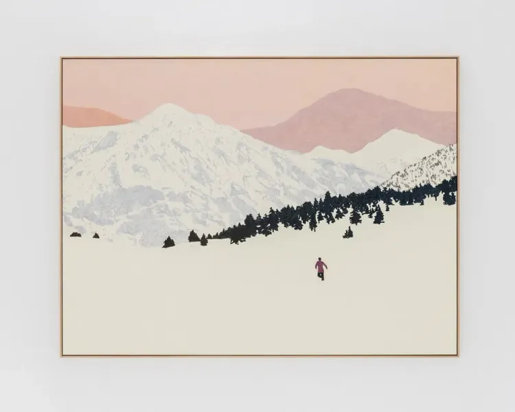 Installation view, Pillow Paintings, François Ghebaly · 2026 (17)