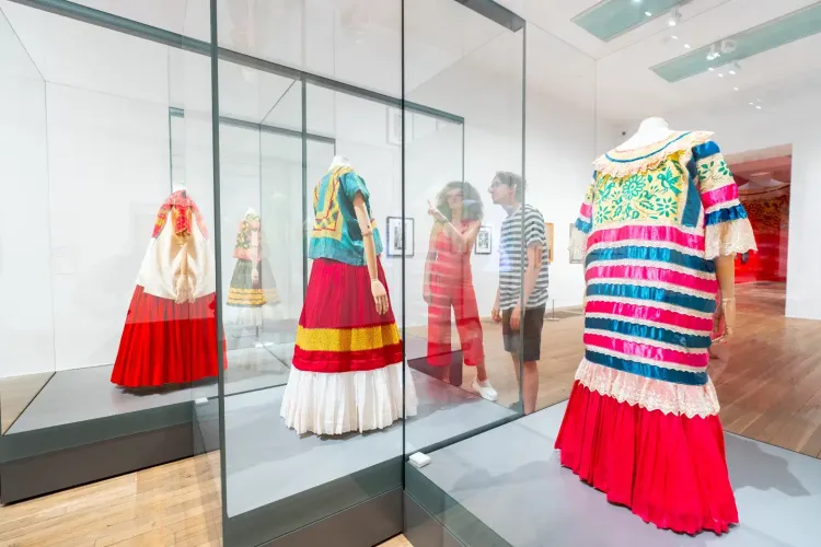 Installation view, Frida: The Making of an Icon, Tate Modern