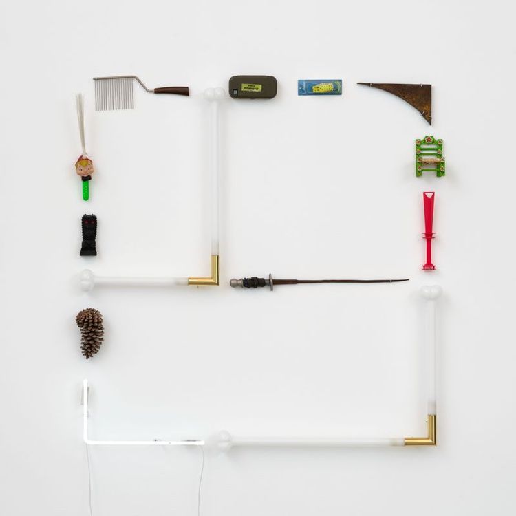 Installation view, Gabrielinos (I Am You And What I See Is Me), Perrotin