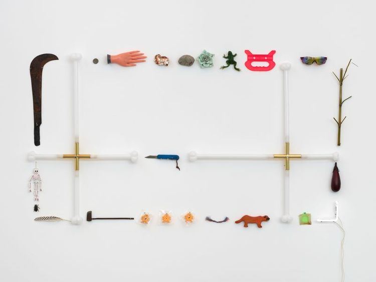Installation view, Gabrielinos (I Am You And What I See Is Me), Perrotin · 2026 (8)