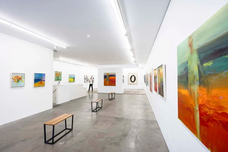 Installation view, The Courage to Be (PT 1), Pontone Gallery · 2025 (2)