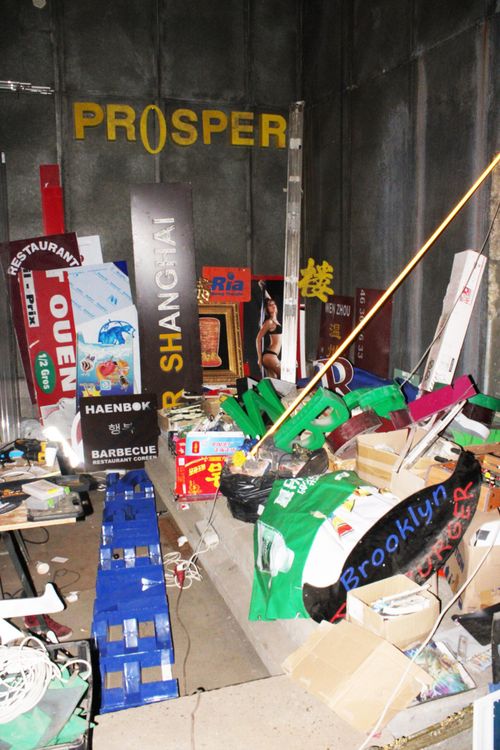 Installation view, A Trip in the Street: Hidden Poems and Treasures, Ruttkowski;68