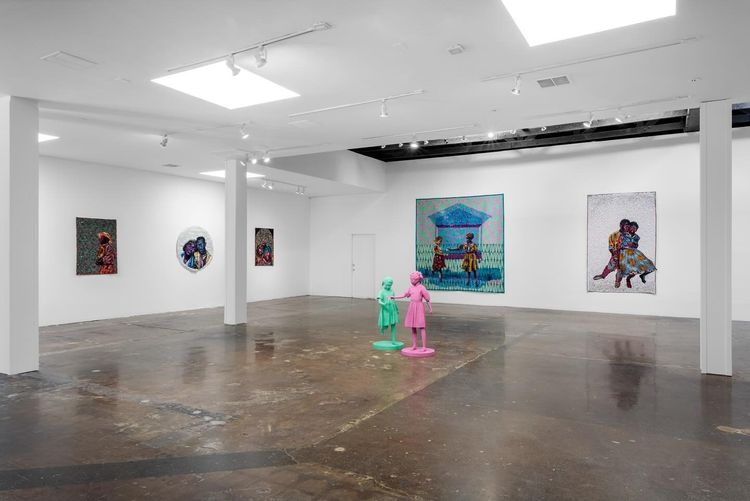 Installation view, Hold Me Close, Jeffrey Deitch, West Hollywood · 2025 (2)
