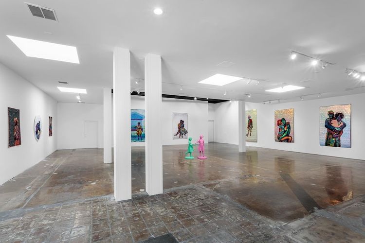 Installation view, Hold Me Close, Jeffrey Deitch, West Hollywood · 2025 (1)