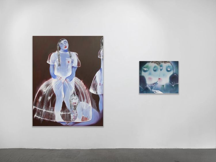 Installation view, Stage Fright, McBride / Dillman