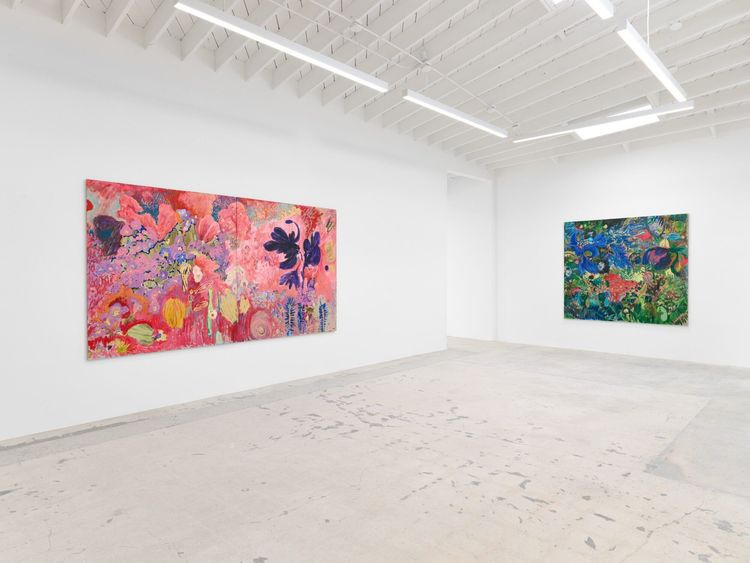 Installation view, Agua de vida, Anat Ebgi, Los Angeles
