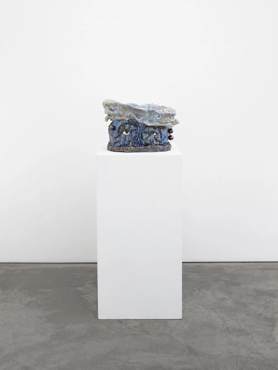 Installation view, Sunken Bust Shimmering Stone, Megan Mulrooney · 2026 (6)